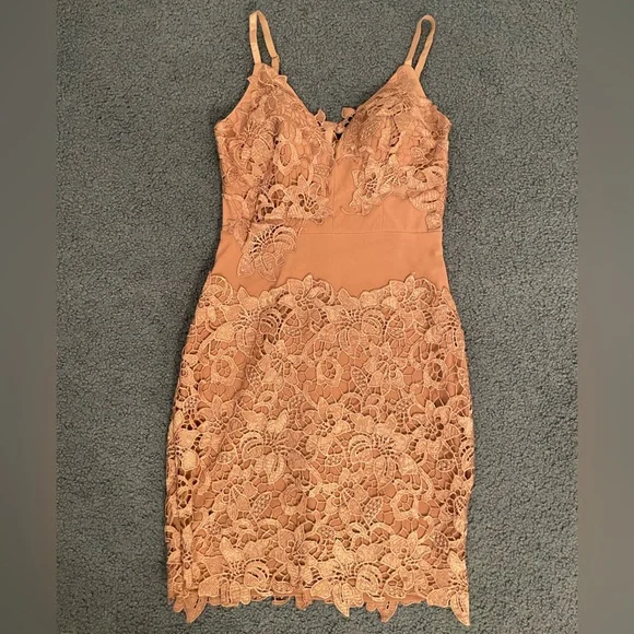 Windsor Dresses Mauve Lace Valentines Dress Poshmark